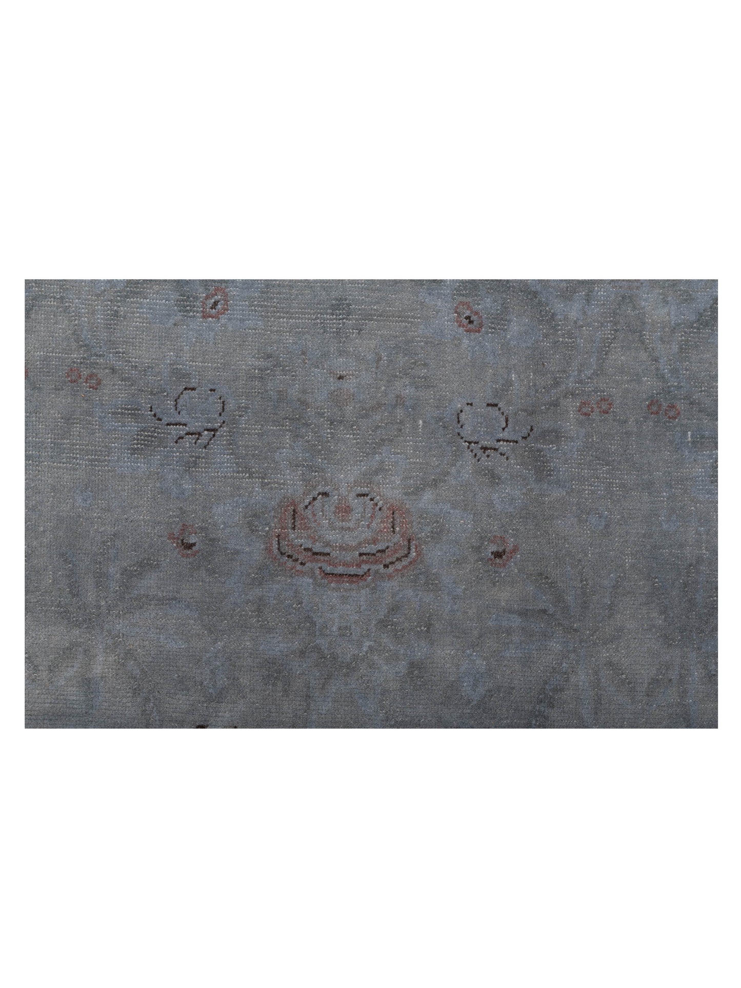 Pasha Vintage 107427 Gray  Transitional Hand Knotted Rug