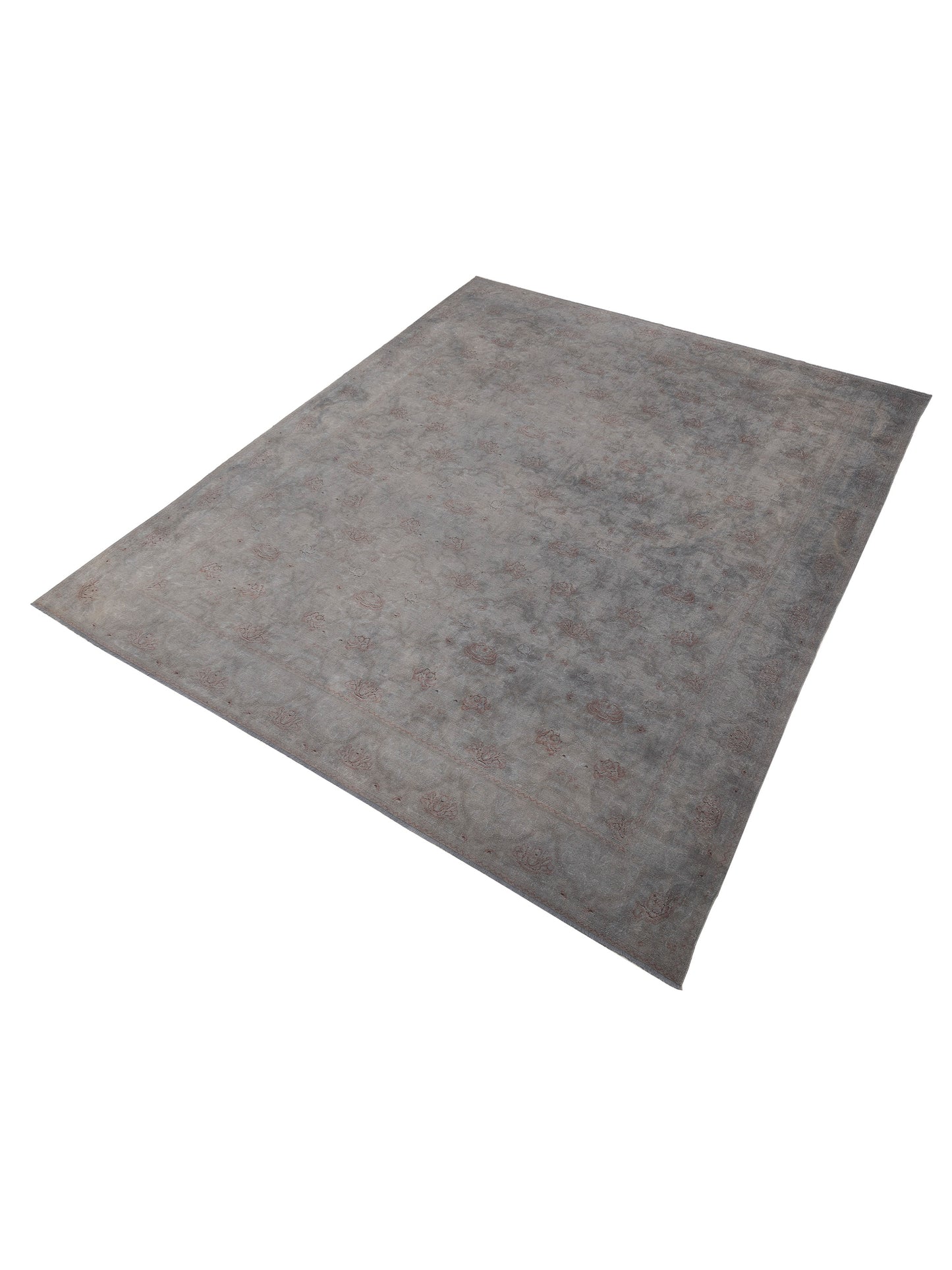 Pasha Vintage 107428 Gray  Contemporary Hand Knotted Rug