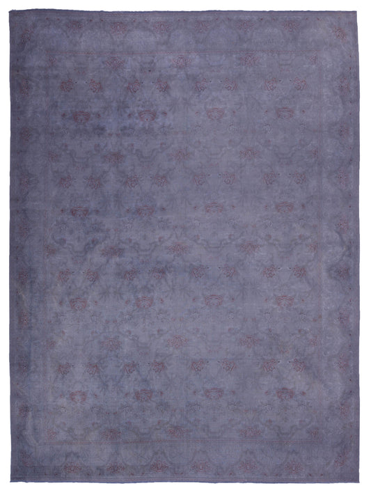 Pasha Vintage 107428 Gray Contemporary Hand Knotted Rug