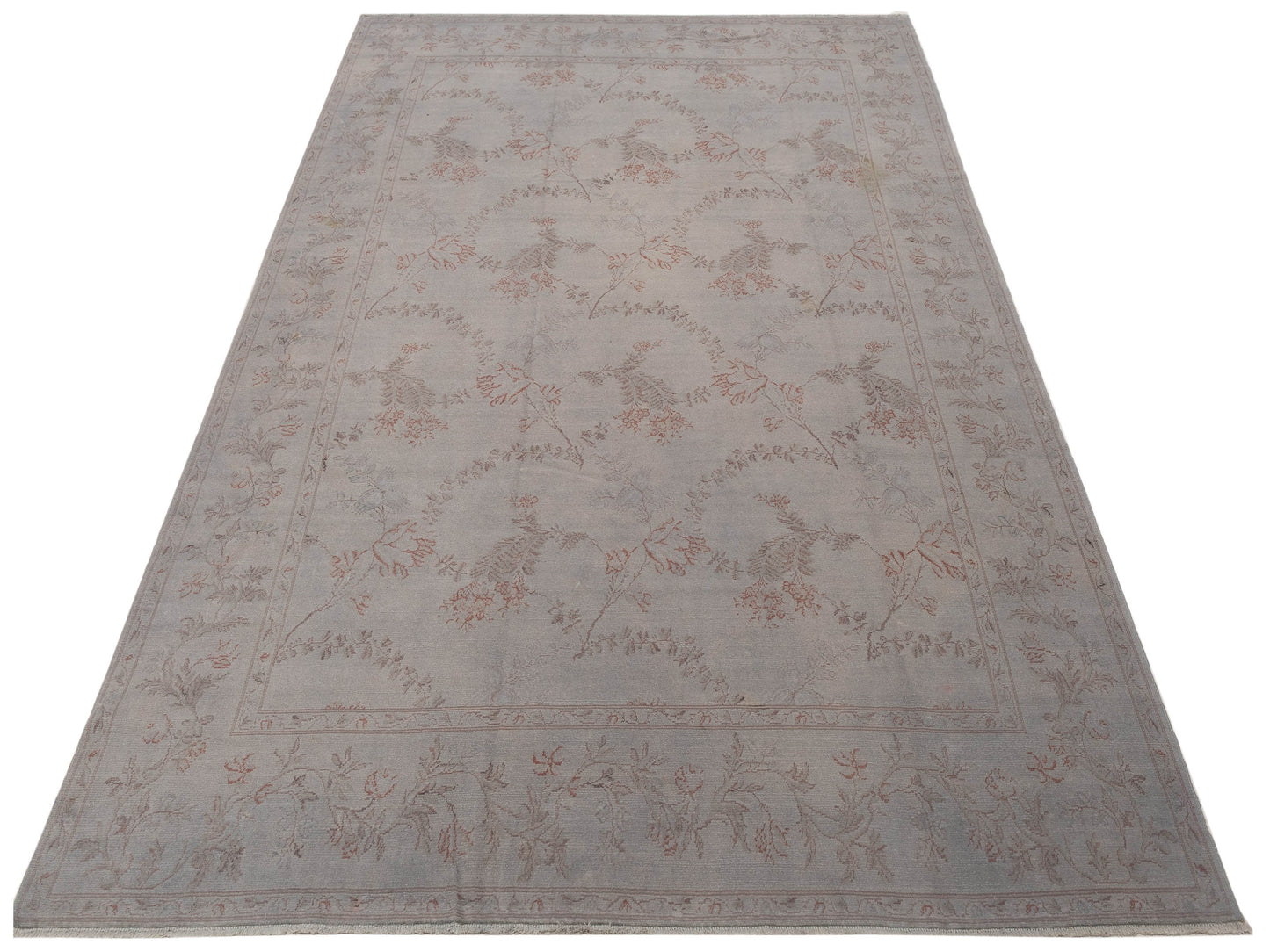 Rajpur Andalusia 107526 Light Gray  Transitional Hand Knotted Rug