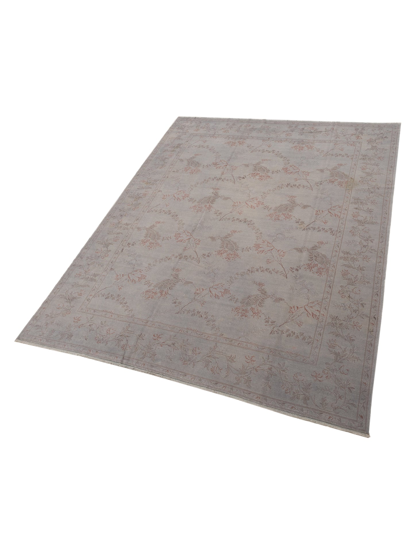 Rajpur Andalusia 107526 Light Gray  Transitional Hand Knotted Rug