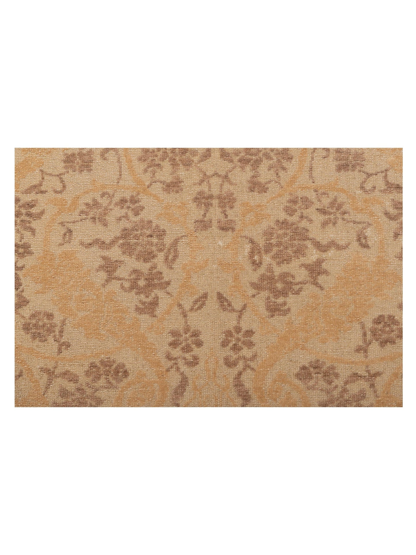 Pasha Defne Orchid Beige Gold Transitional Hand Knotted Rug