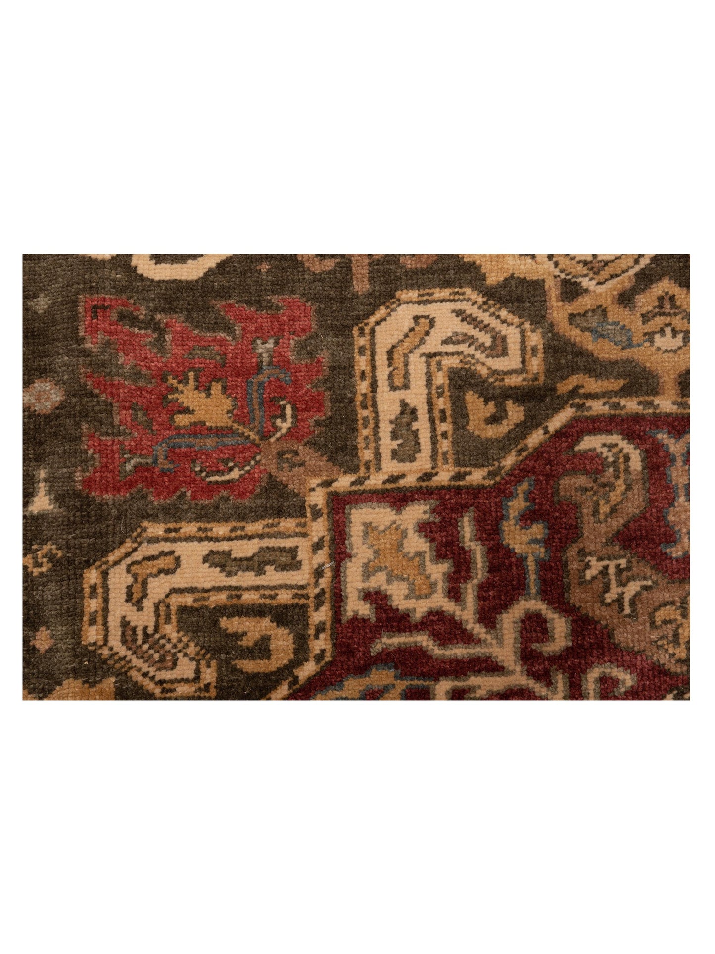 Pasha Antique Loom 107974 Multi Multi Transitional Hand Knotted Rug