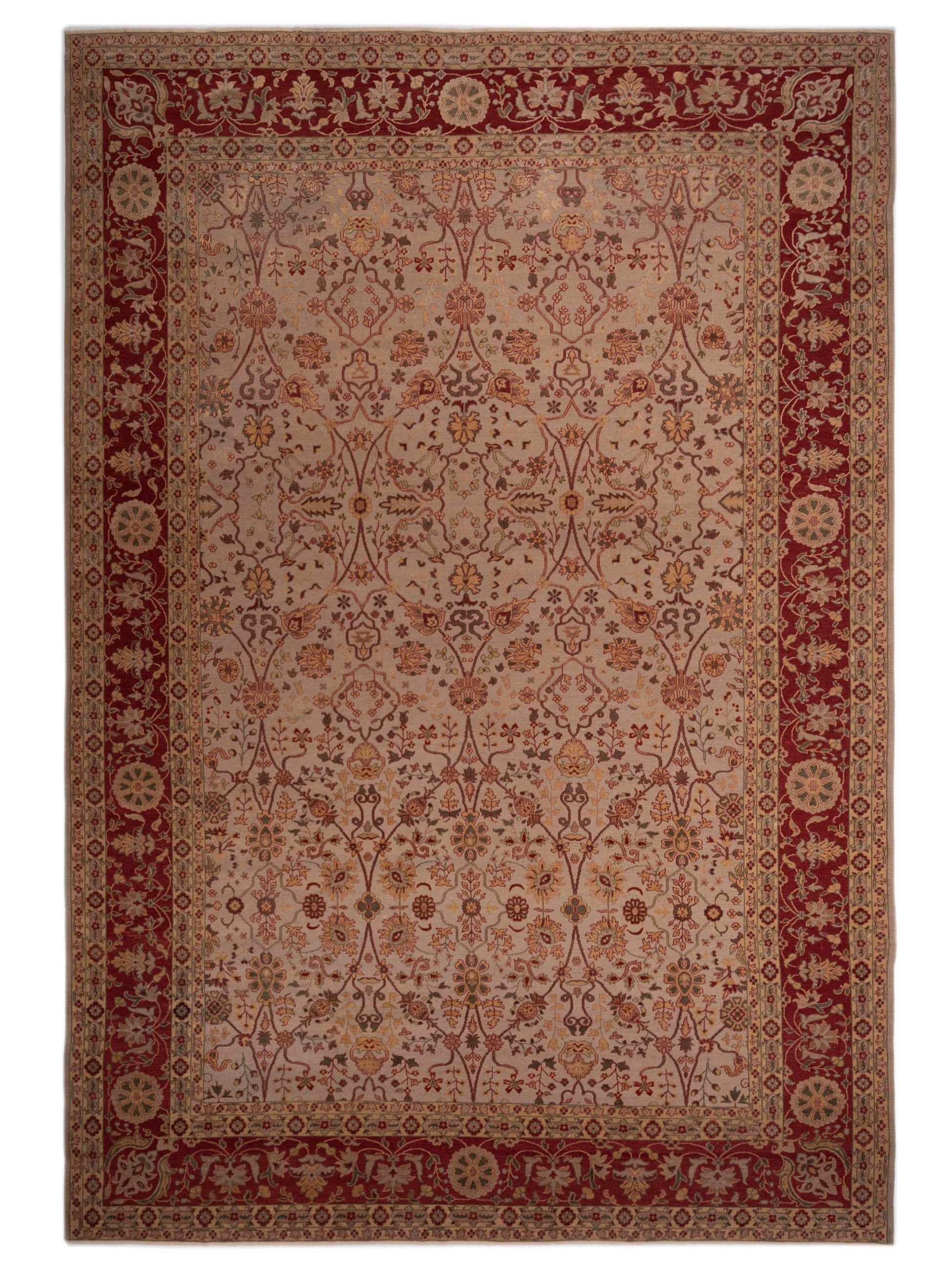 Pasha Antique Loom 107980 Silver Traditional Hand Knotted Rug