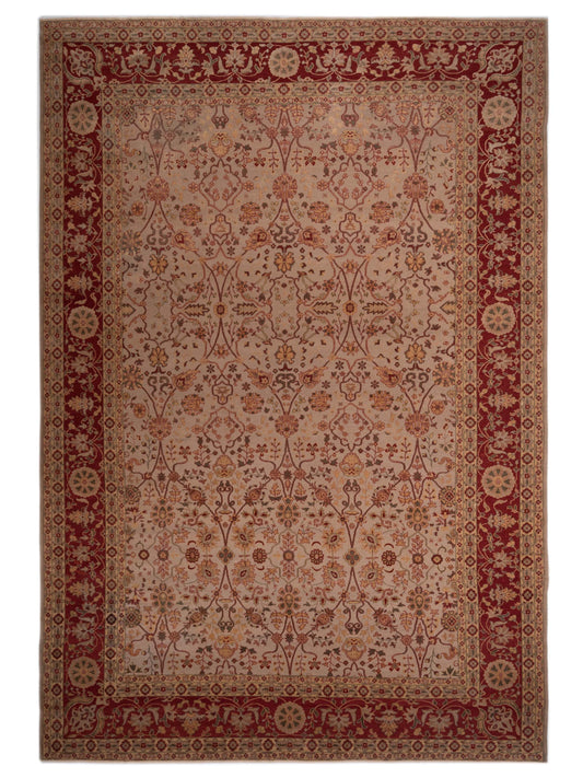 Pasha Antique Loom 107980 Silver Traditional Hand Knotted Rug