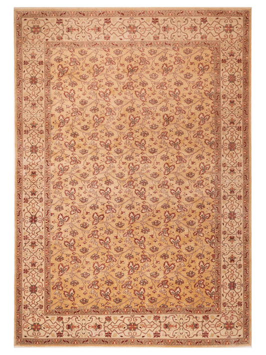 Pasha Antique Loom 108013 Camel Transitional Hand Knotted Rug