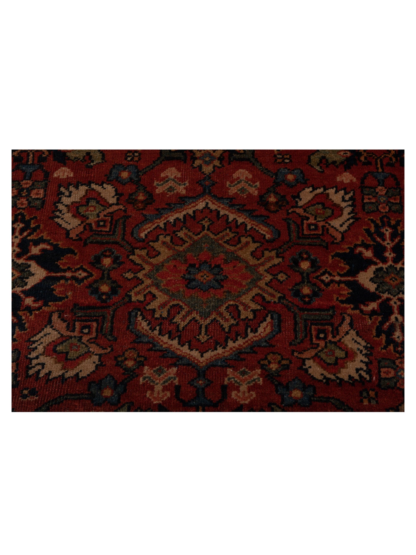 Pasha Antique Heirloom 108074 Red Navy Traditional Hand Knotted Rug