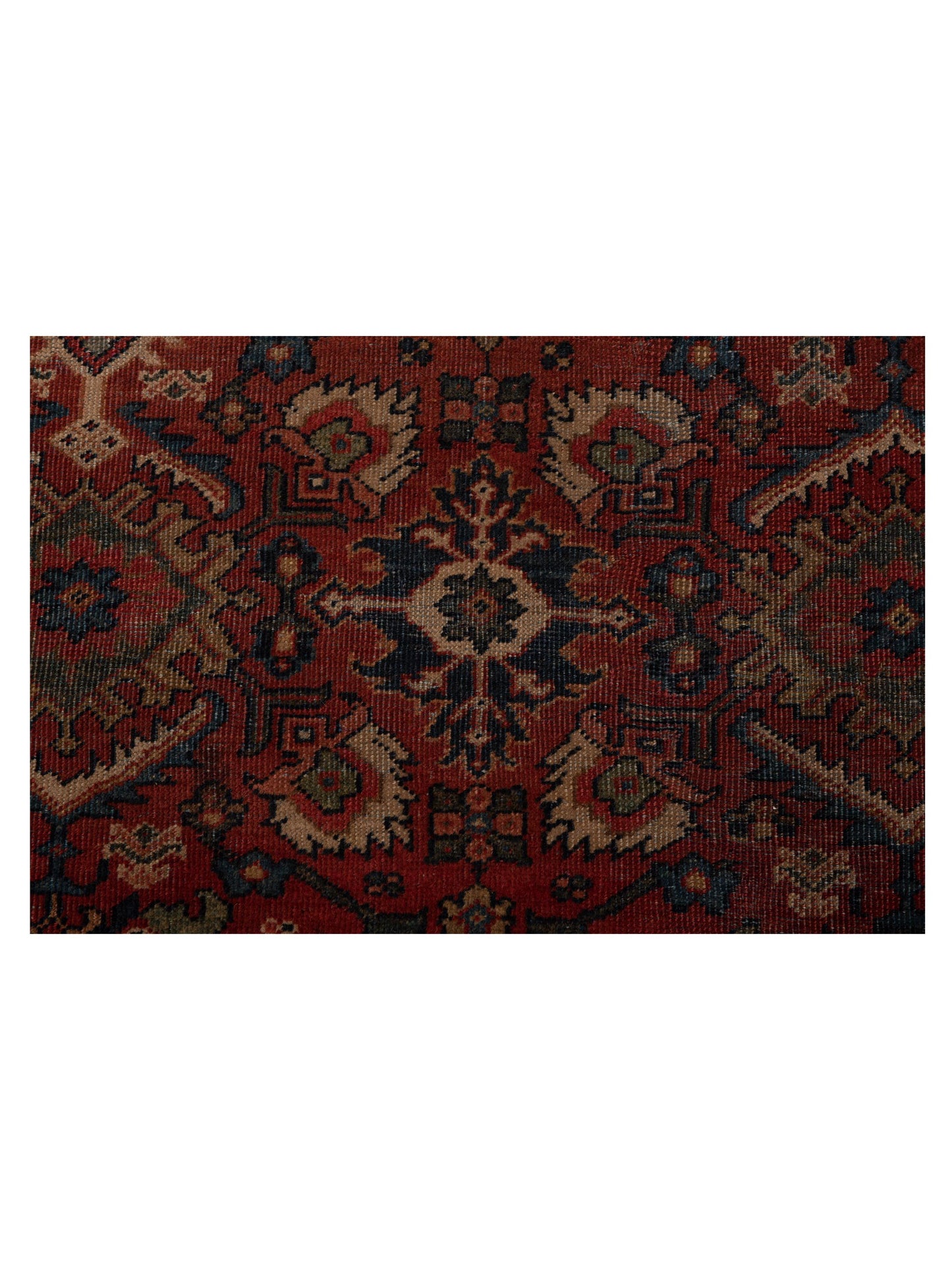 Pasha Antique Heirloom 108074 Red Navy Traditional Hand Knotted Rug