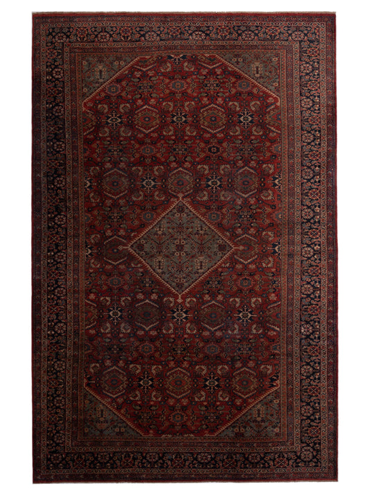 Pasha Antique Heirloom 108074 Red Traditional Hand Knotted Rug