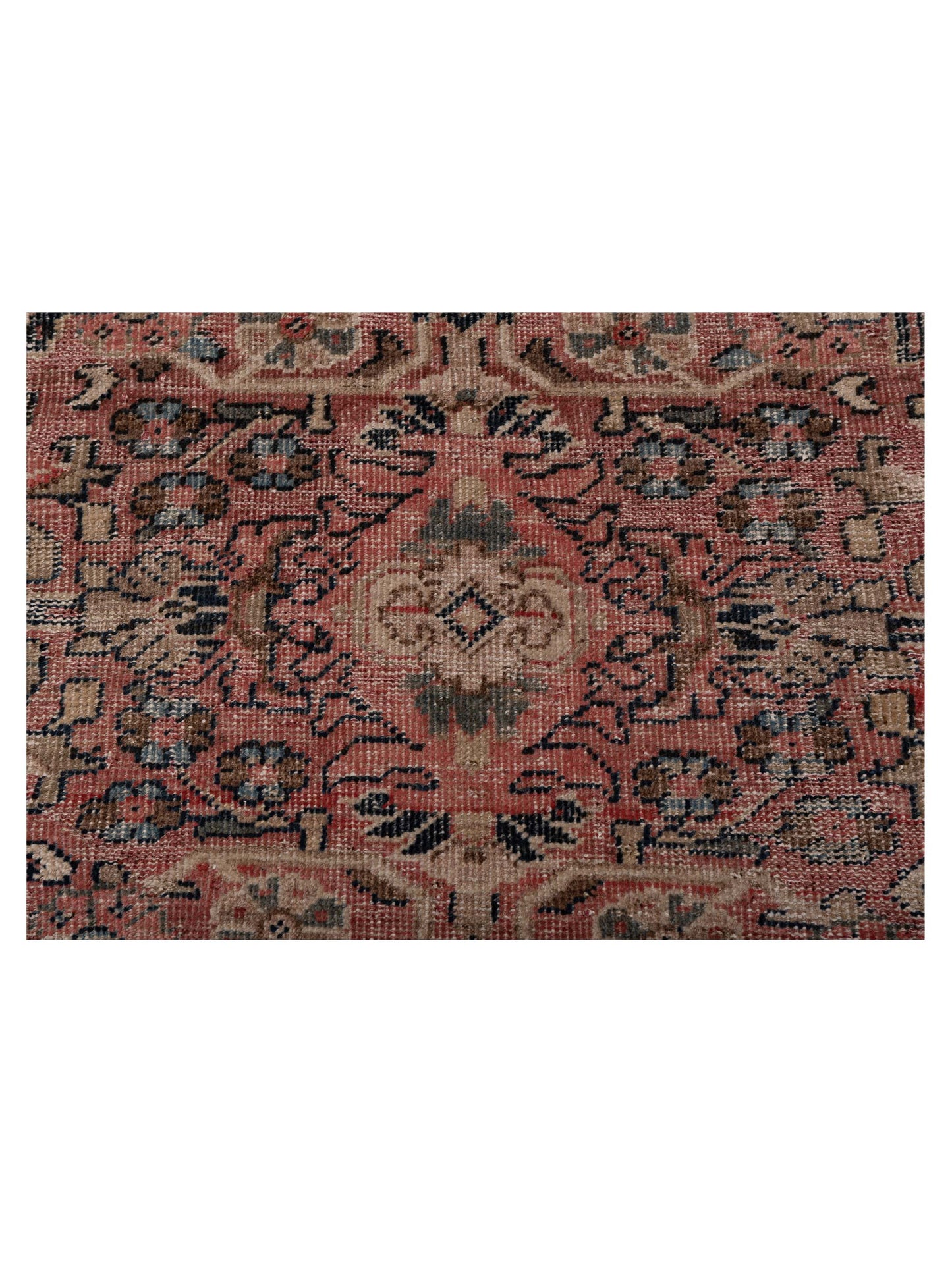 Pasha Antique Heirloom 108080 Pink Navy Traditional Hand Knotted Rug