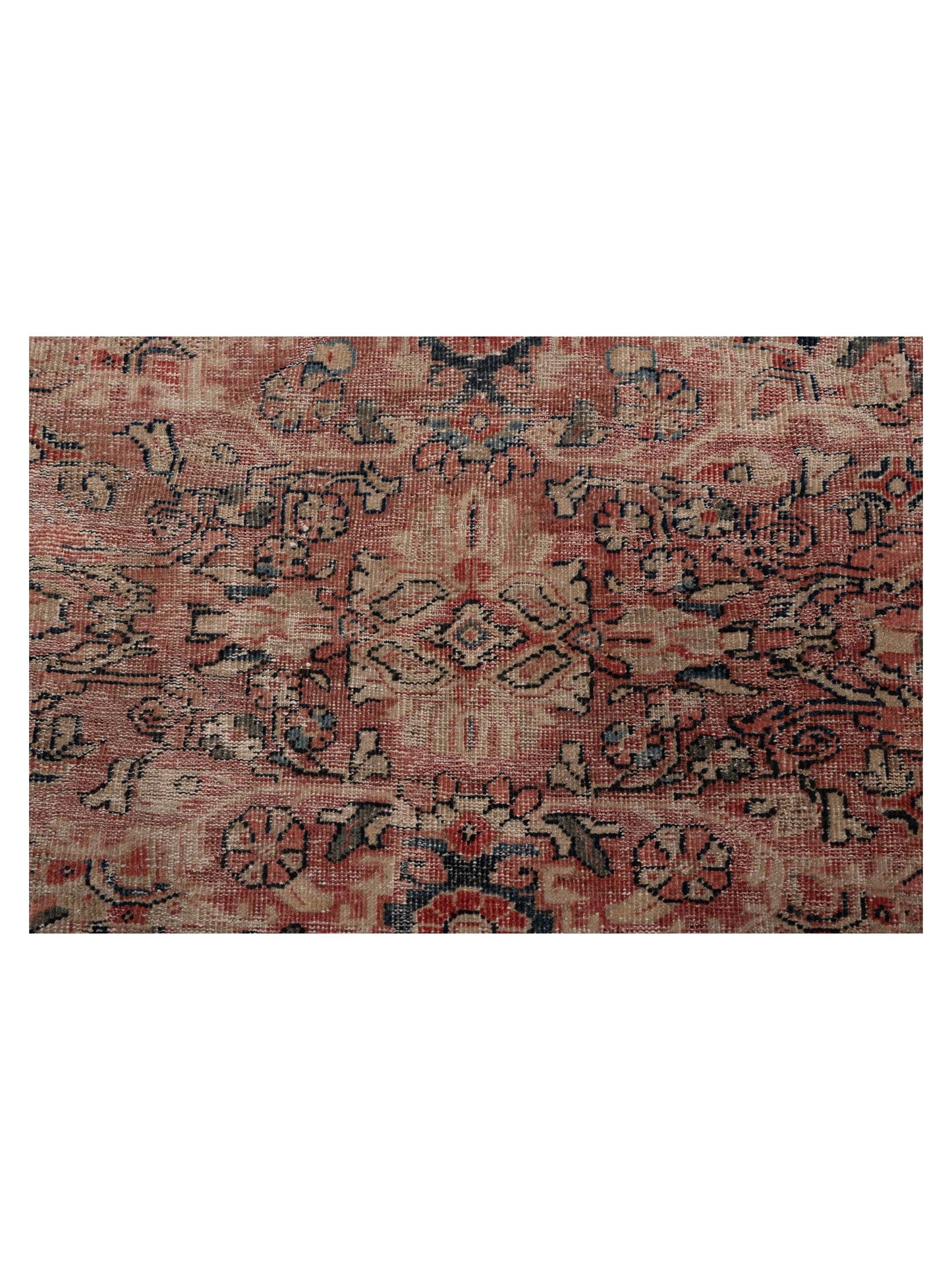 Pasha Antique Heirloom 108080 Pink Navy Traditional Hand Knotted Rug