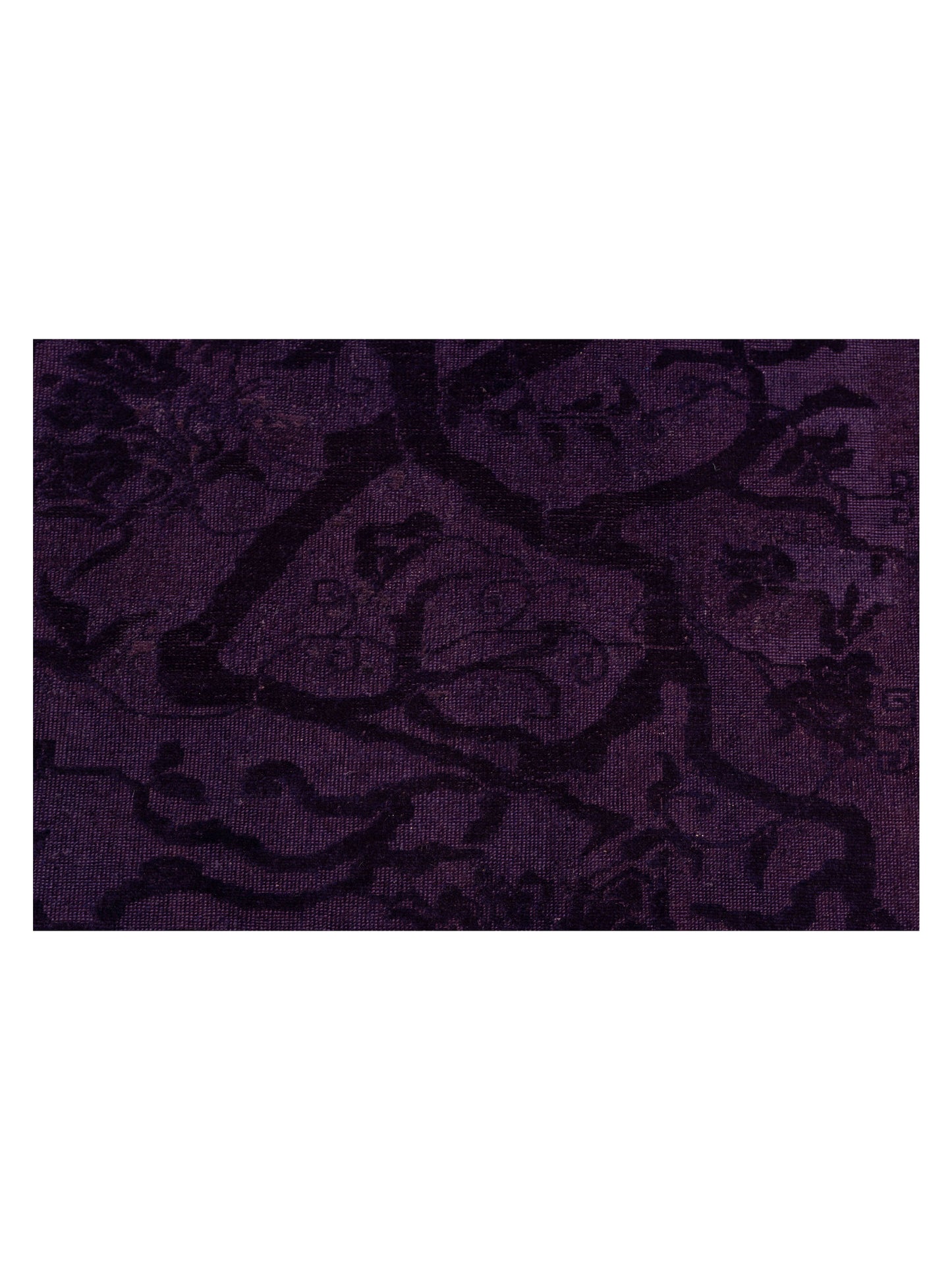 Pasha Vintage 108119 Purple  Contemporary Hand Knotted Rug