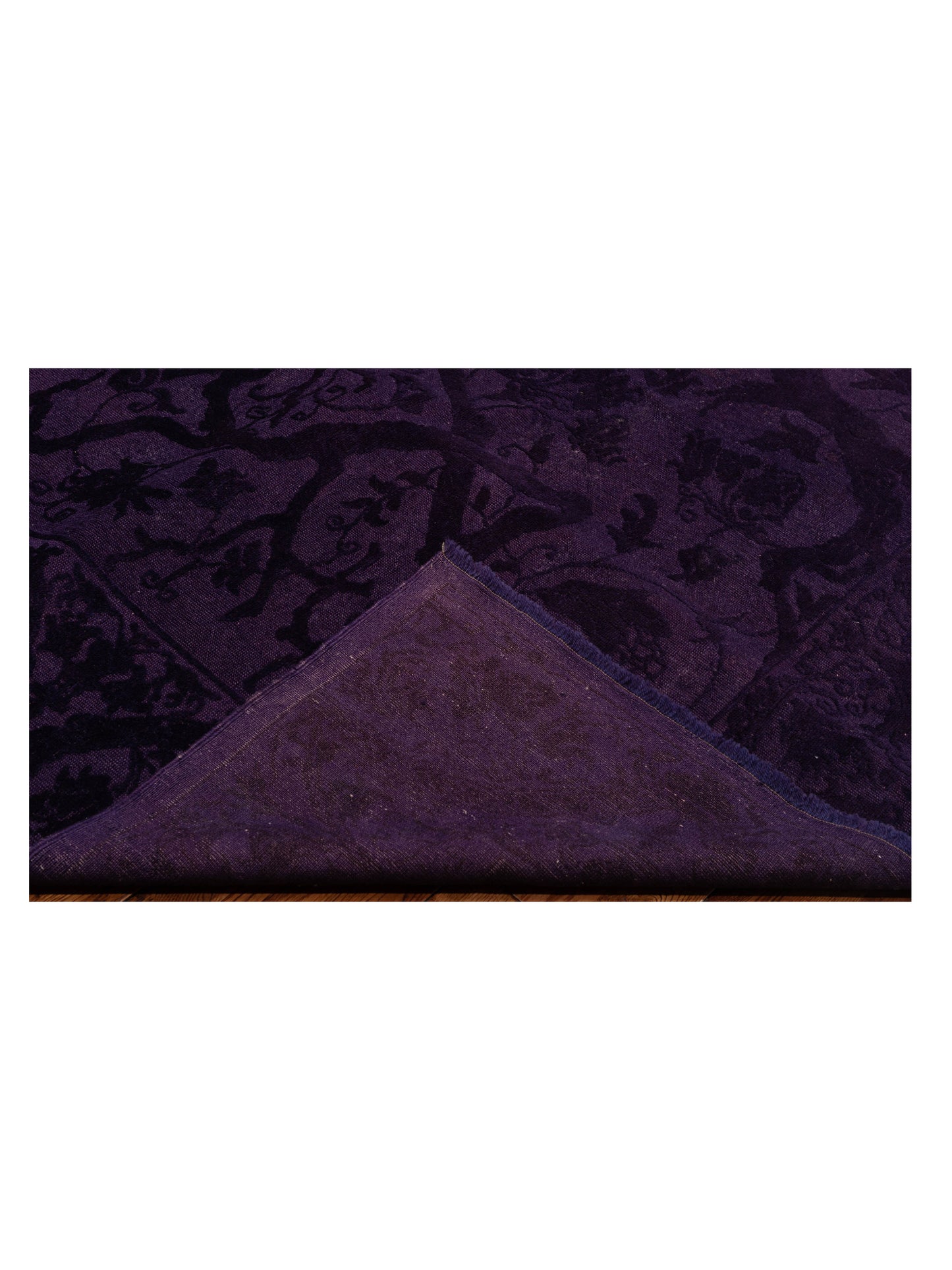 Pasha Vintage 108119 Purple  Contemporary Hand Knotted Rug