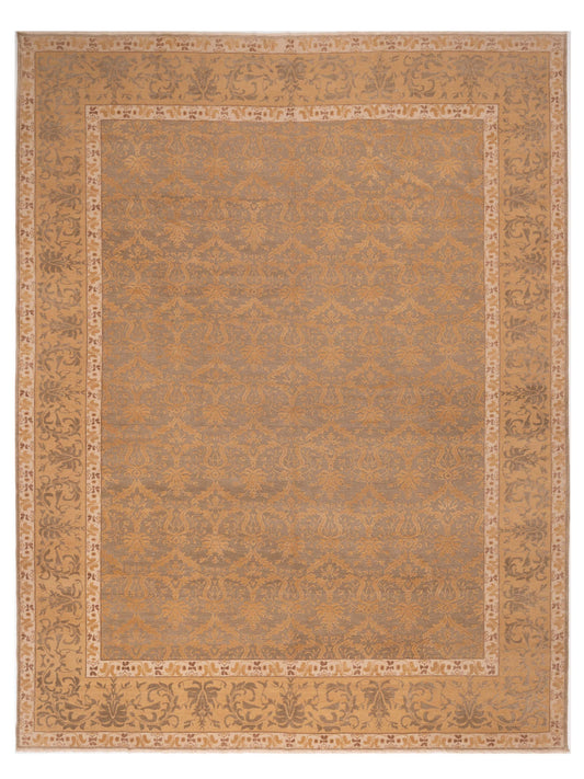 Pasha Antique Loom 108166 Silver Traditional Hand Knotted Rug