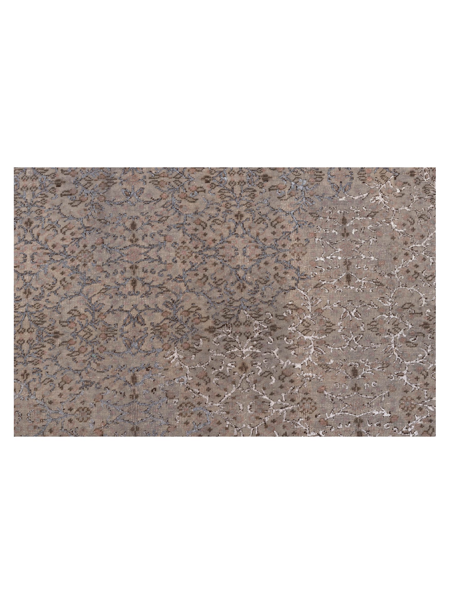 Pasha Vintage 108271 Silver  Transitional Hand Knotted Rug