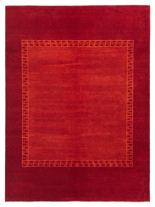 Siena Tibetino 108465 Red Contemporary Hand Knotted Rug