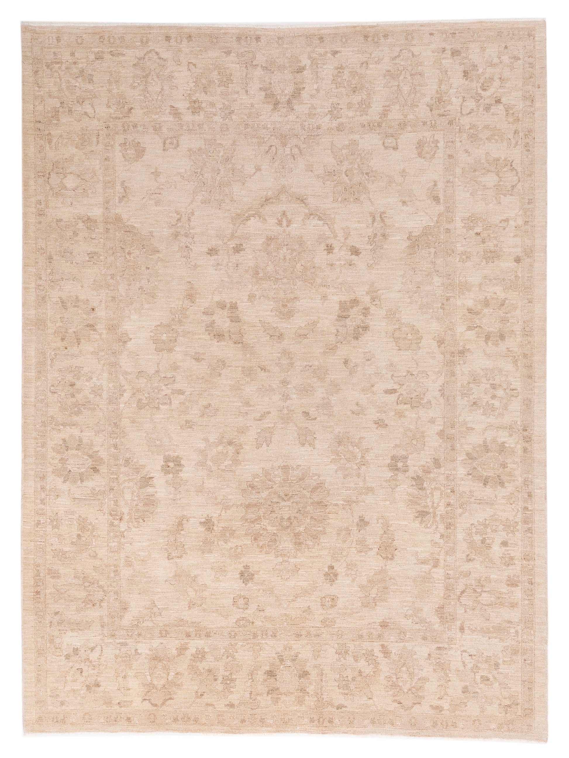 Nomad Laila 108810 Ivory Transitional Hand Knotted Rug