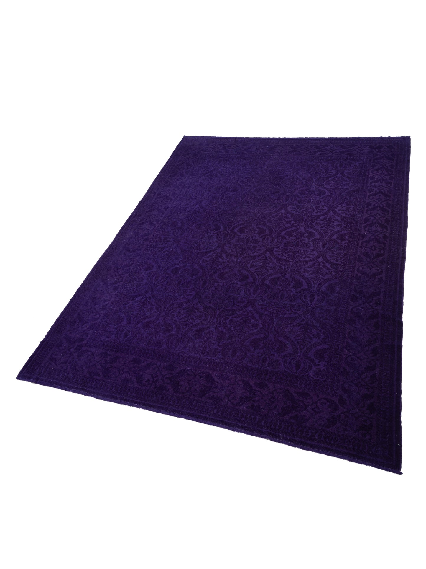 Pasha Color Bouquet 108872 Purple Purple Transitional Hand Knotted Rug