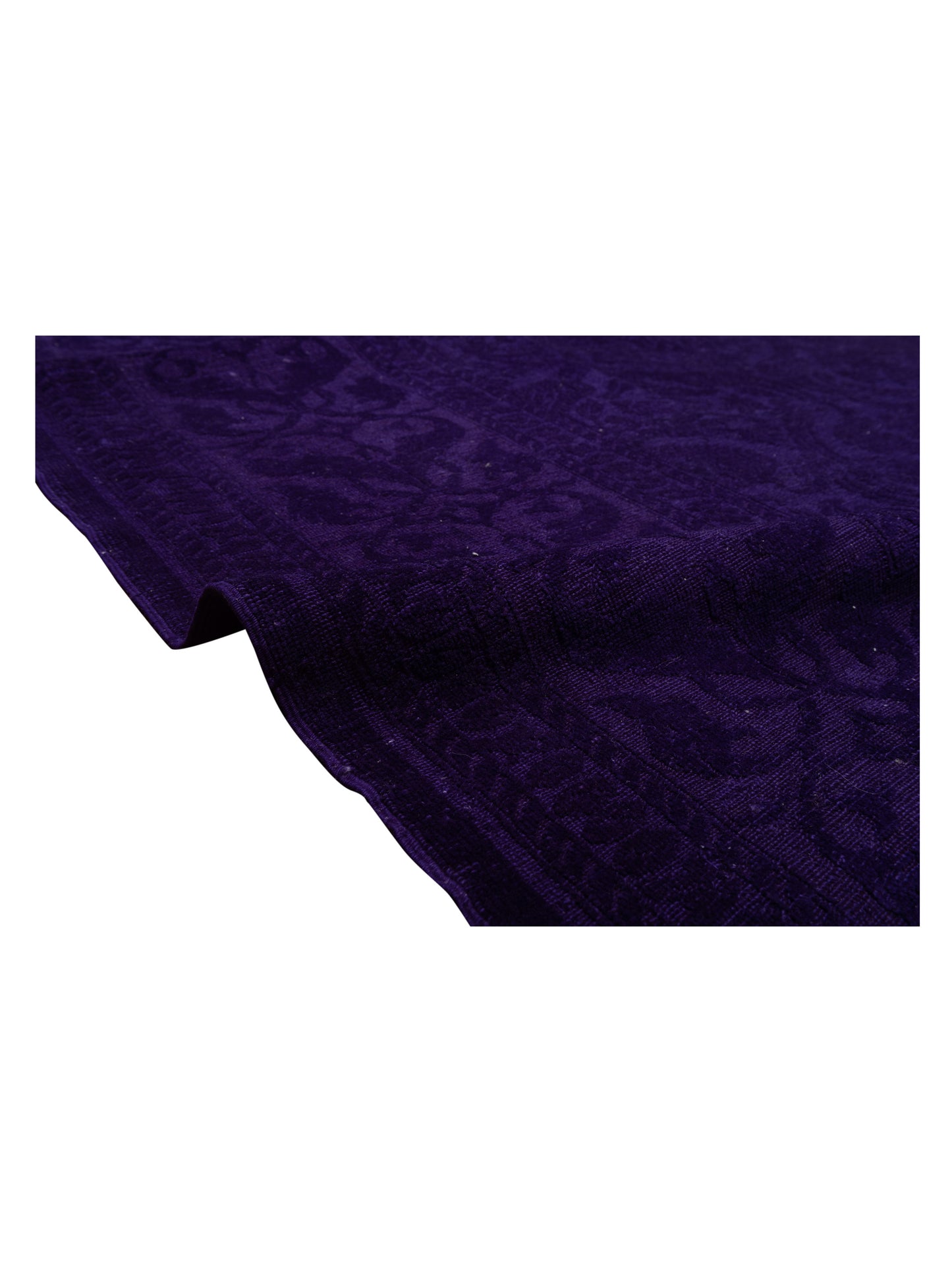 Pasha Color Bouquet 108872 Purple Purple Transitional Hand Knotted Rug