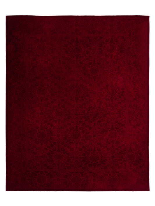 Pasha Color Bouquet 108874 Red Transitional Hand Knotted Rug