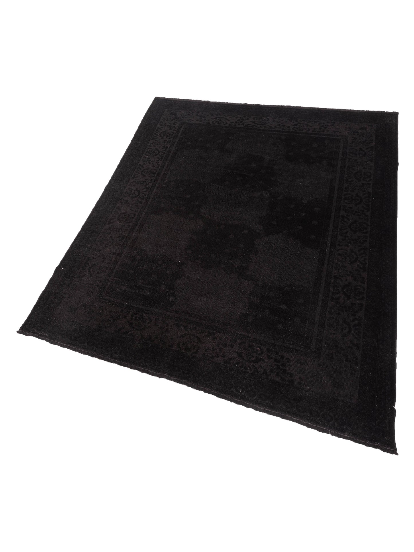 Pasha Vintage 108913 Black  Transitional Hand Knotted Rug