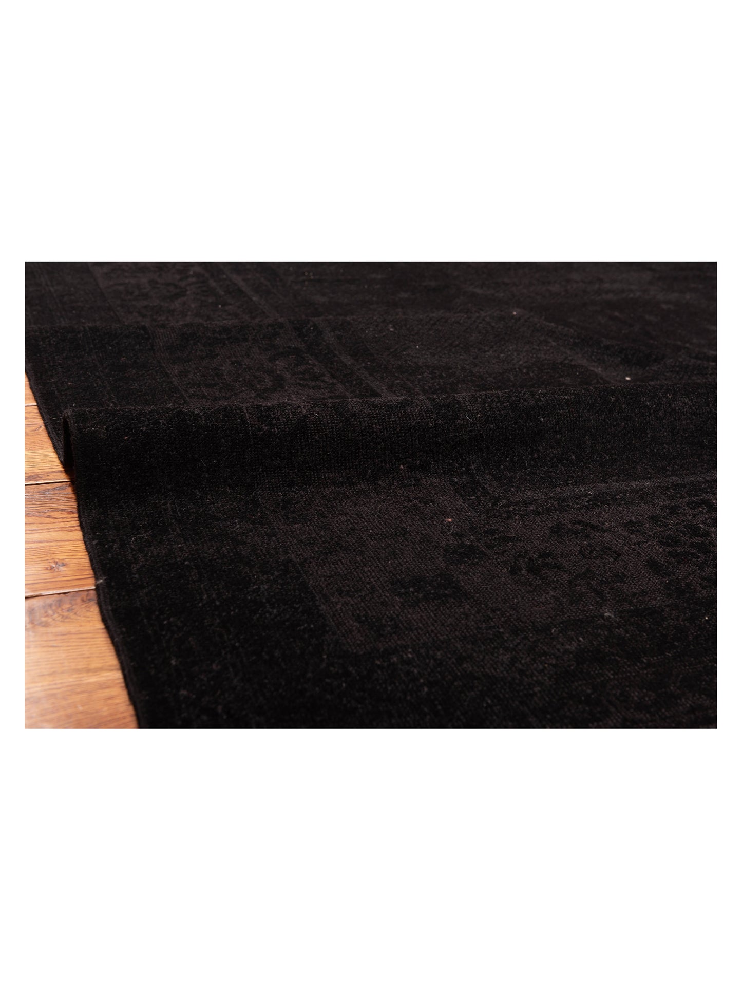 Pasha Vintage 108913 Black  Transitional Hand Knotted Rug