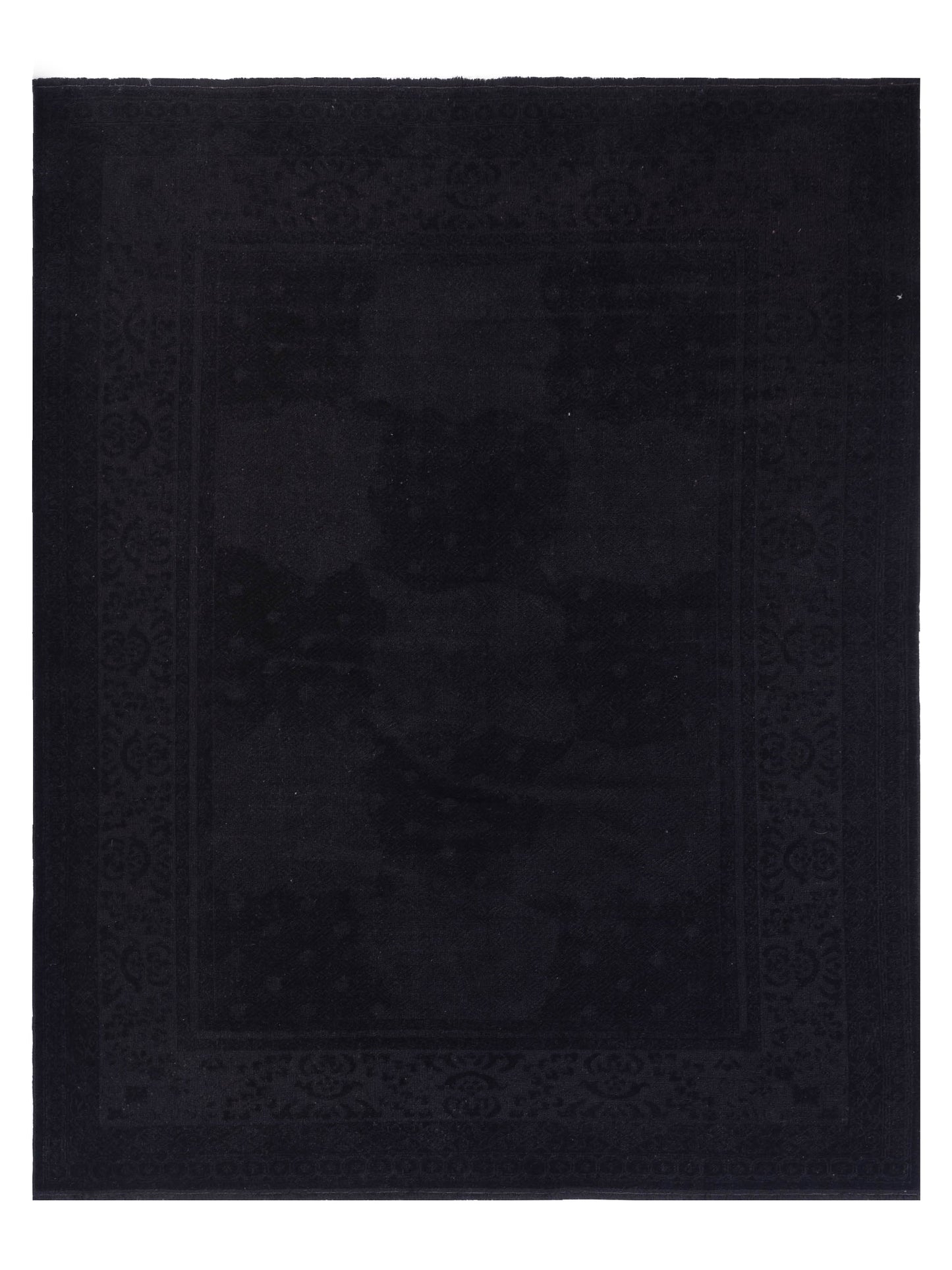 Pasha Vintage 108913 Black Transitional Hand Knotted Rug