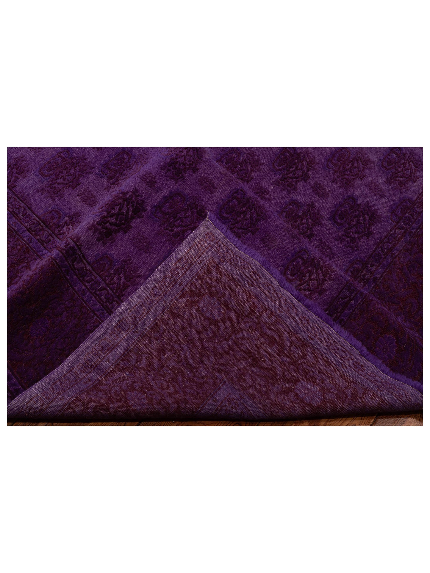 Pasha Vintage 108914 Purple  Contemporary Hand Knotted Rug