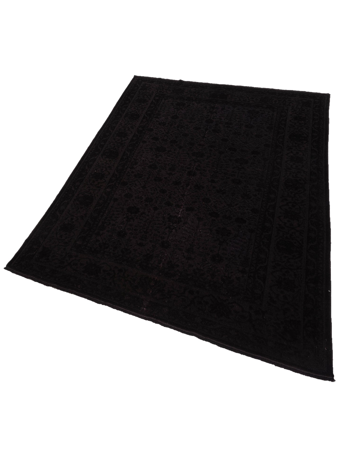 Pasha Vintage 108939 Black  Contemporary Hand Knotted Rug