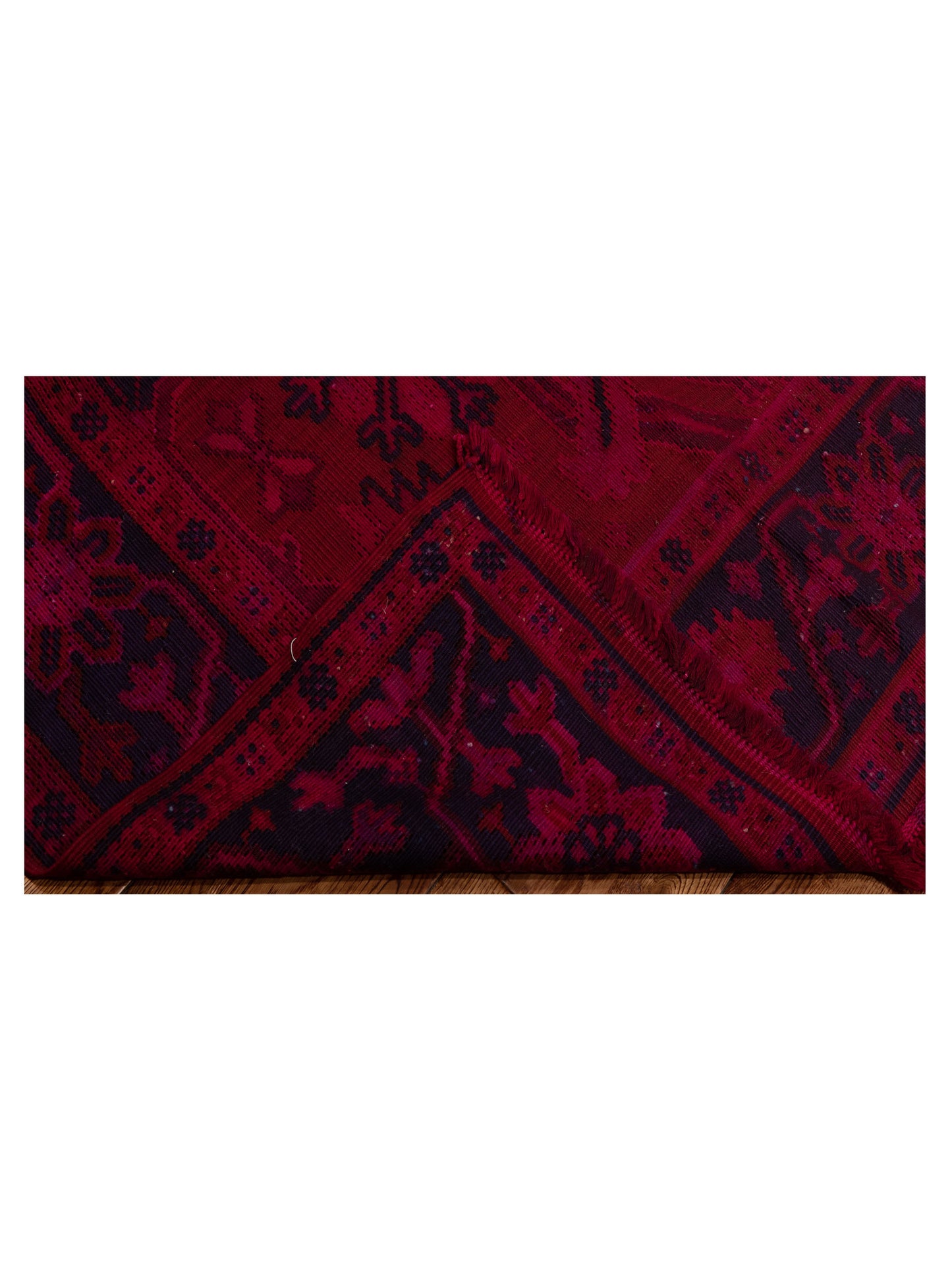 Pasha Vintage 108943 Pink Charcoal Transitional Hand Knotted Rug