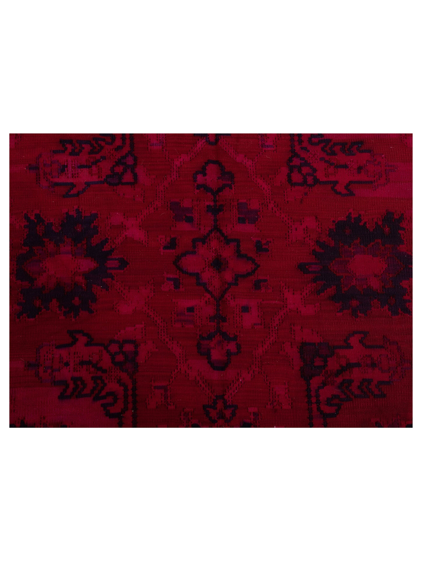 Pasha Vintage 108945 Red Red Transitional Hand Knotted Rug