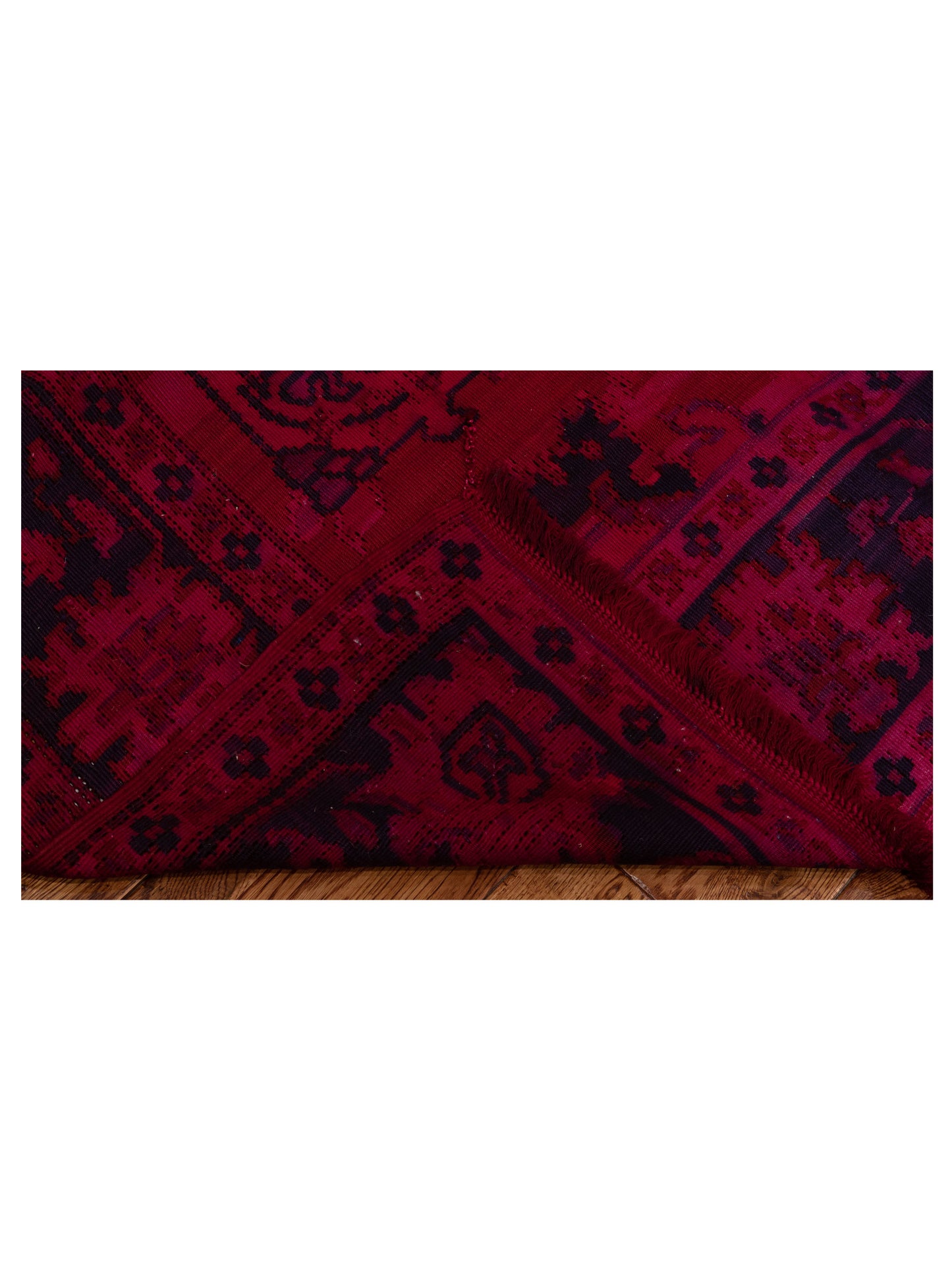 Pasha Vintage 108945 Red Red Transitional Hand Knotted Rug