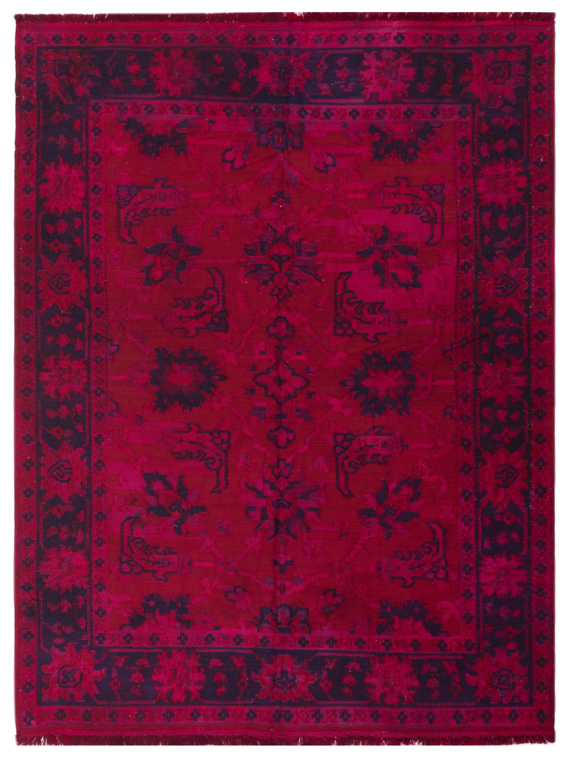 Pasha Vintage 108945 Red Transitional Hand Knotted Rug