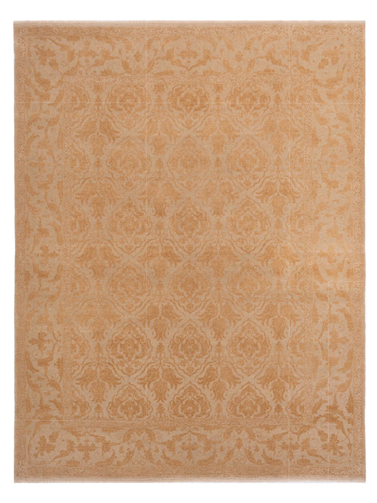 Pasha Defne Tulip Cream Transitional Hand Knotted Rug