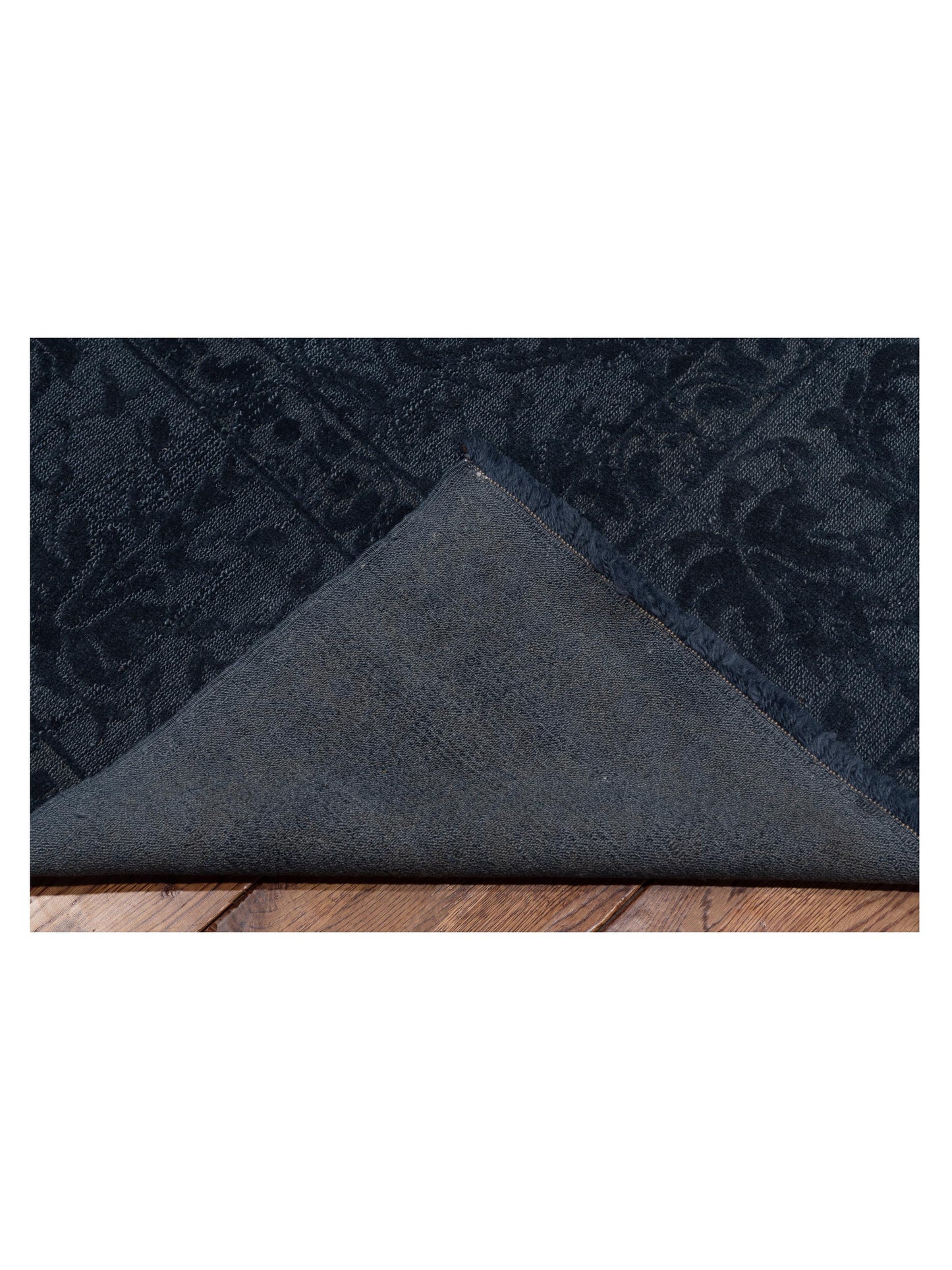 Pasha Defne Claire Dark Gray  Transitional Hand Knotted Rug