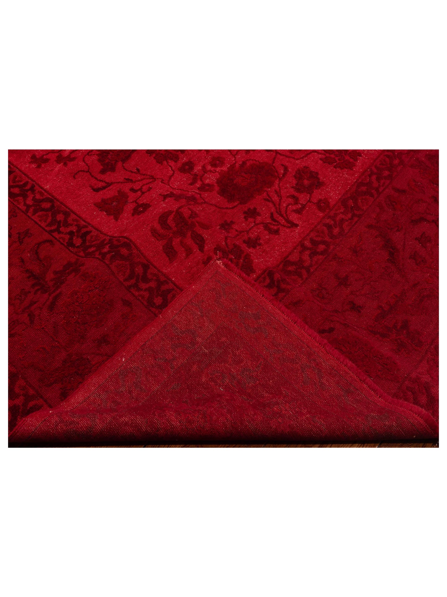 Pasha Vintage 108989 Red  Transitional Hand Knotted Rug