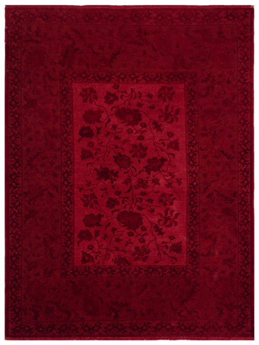 Pasha Vintage 108989 Red Transitional Hand Knotted Rug