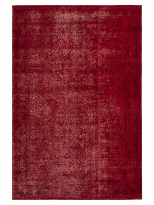 Pasha Vintage 109077 Red Transitional Hand Knotted Rug