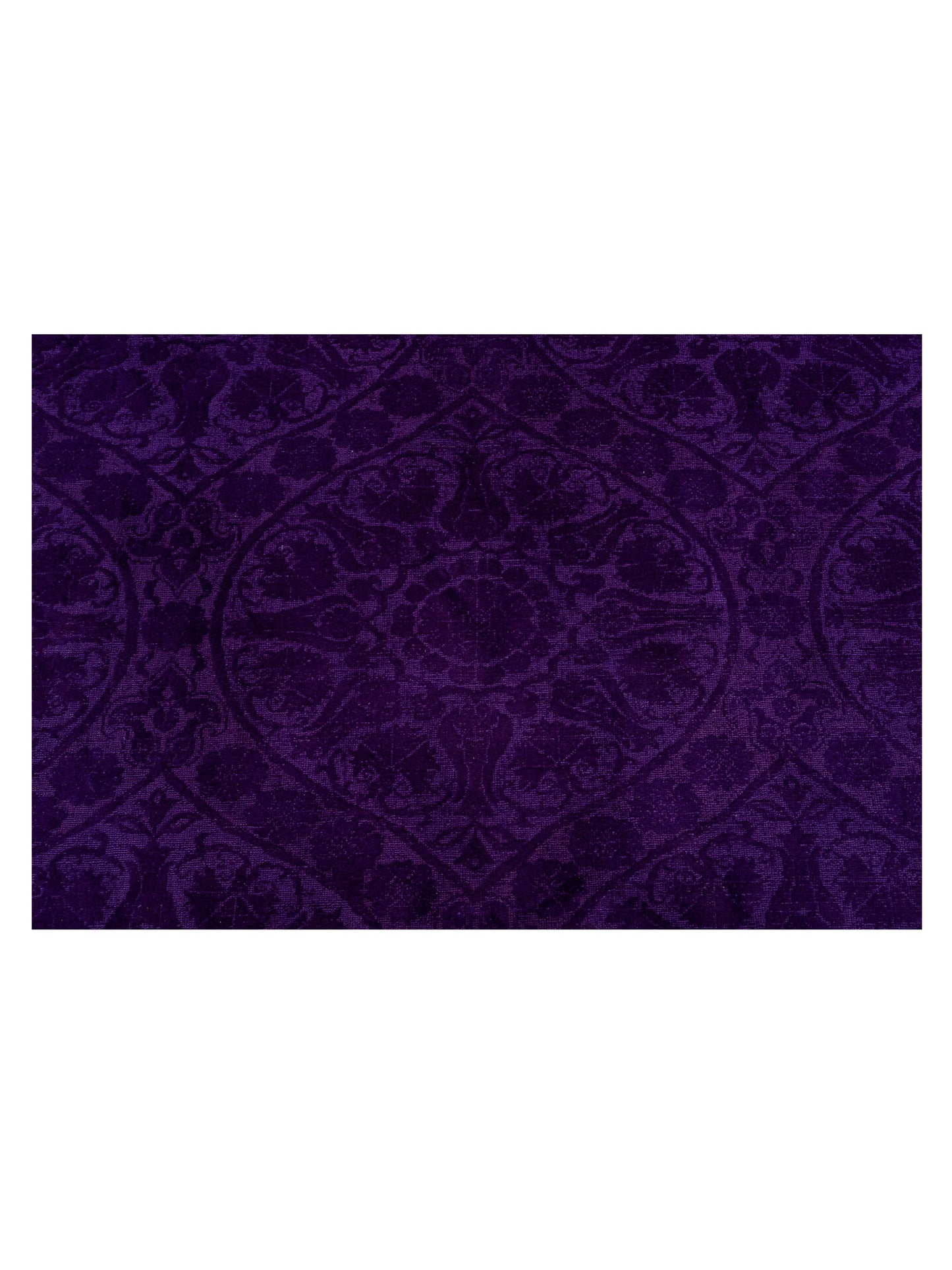 Pasha Color Bouquet 109176 Purple Purple Transitional Hand Knotted Rug