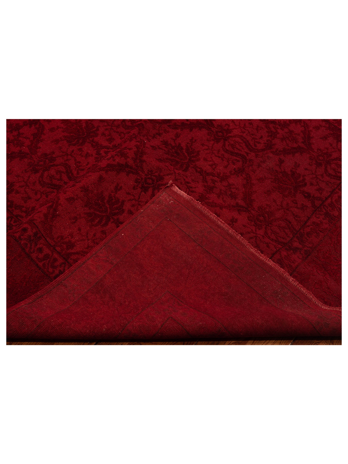 Pasha Vintage 109856 Red  Transitional Hand Knotted Rug