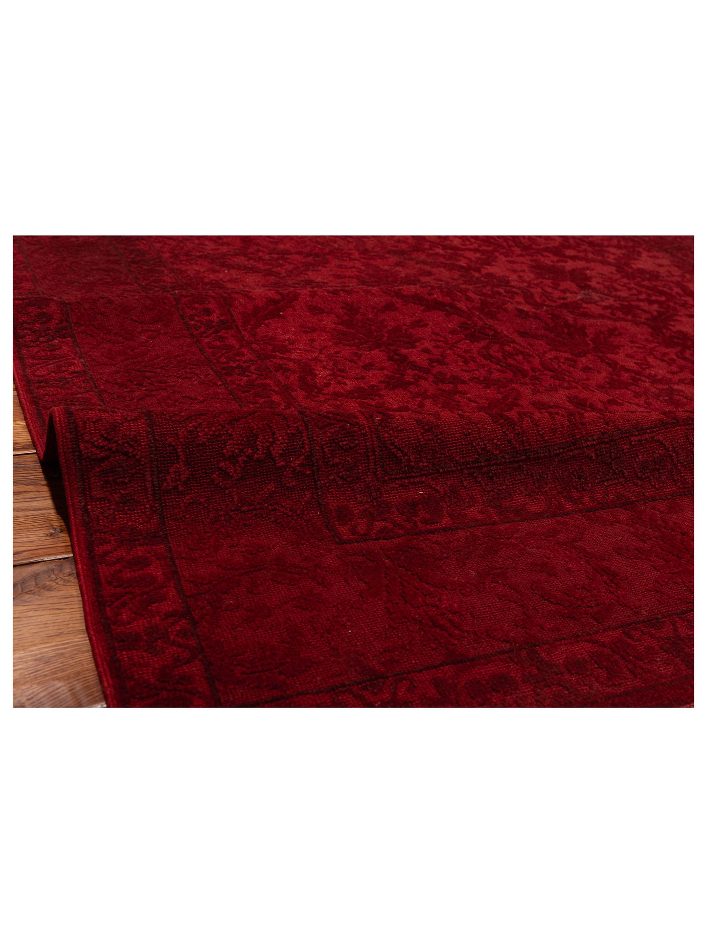 Pasha Vintage 109856 Red  Transitional Hand Knotted Rug