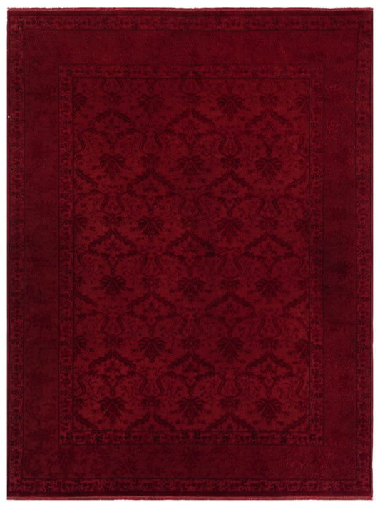 Pasha Vintage 109856 Red Transitional Hand Knotted Rug