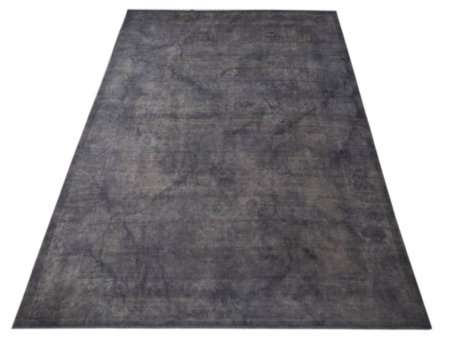 Pasha Vintage 110282 Gray  Contemporary Hand Knotted Rug