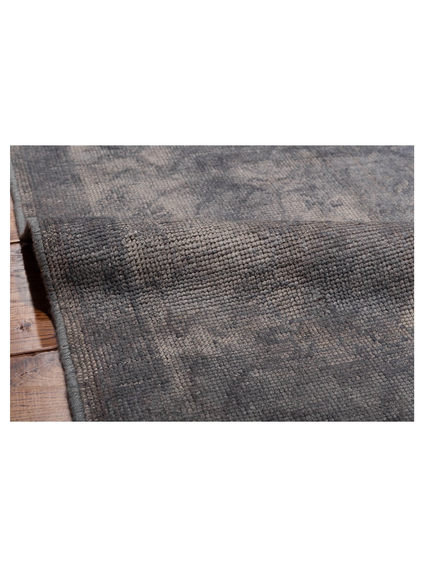 Pasha Vintage 110282 Gray  Contemporary Hand Knotted Rug