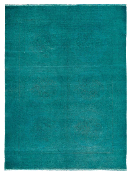 Pasha Vintage 110290 Turquoise Contemporary Hand Knotted Rug