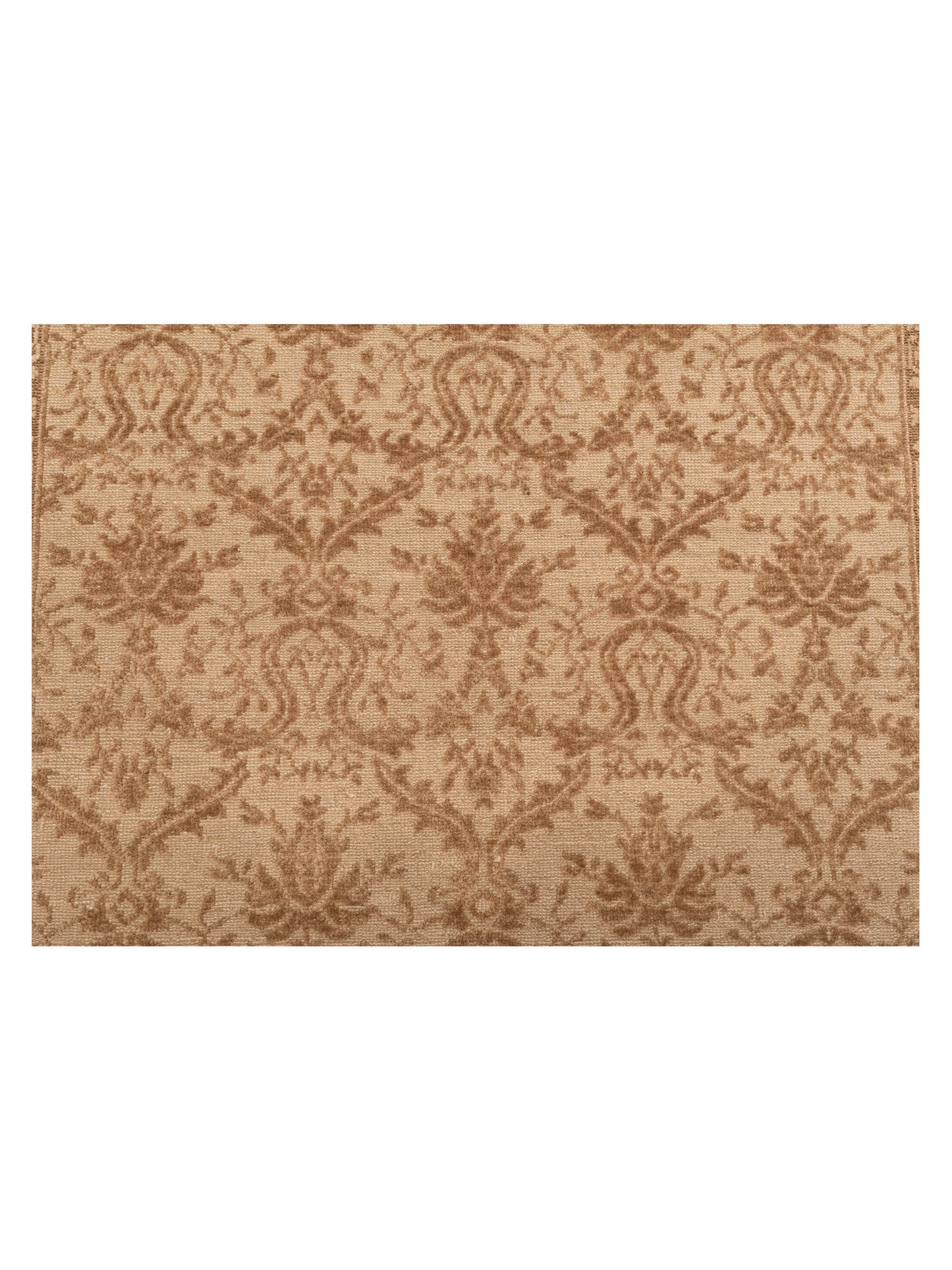 Pasha Defne Begonia Beige Beige Transitional Hand Knotted Rug