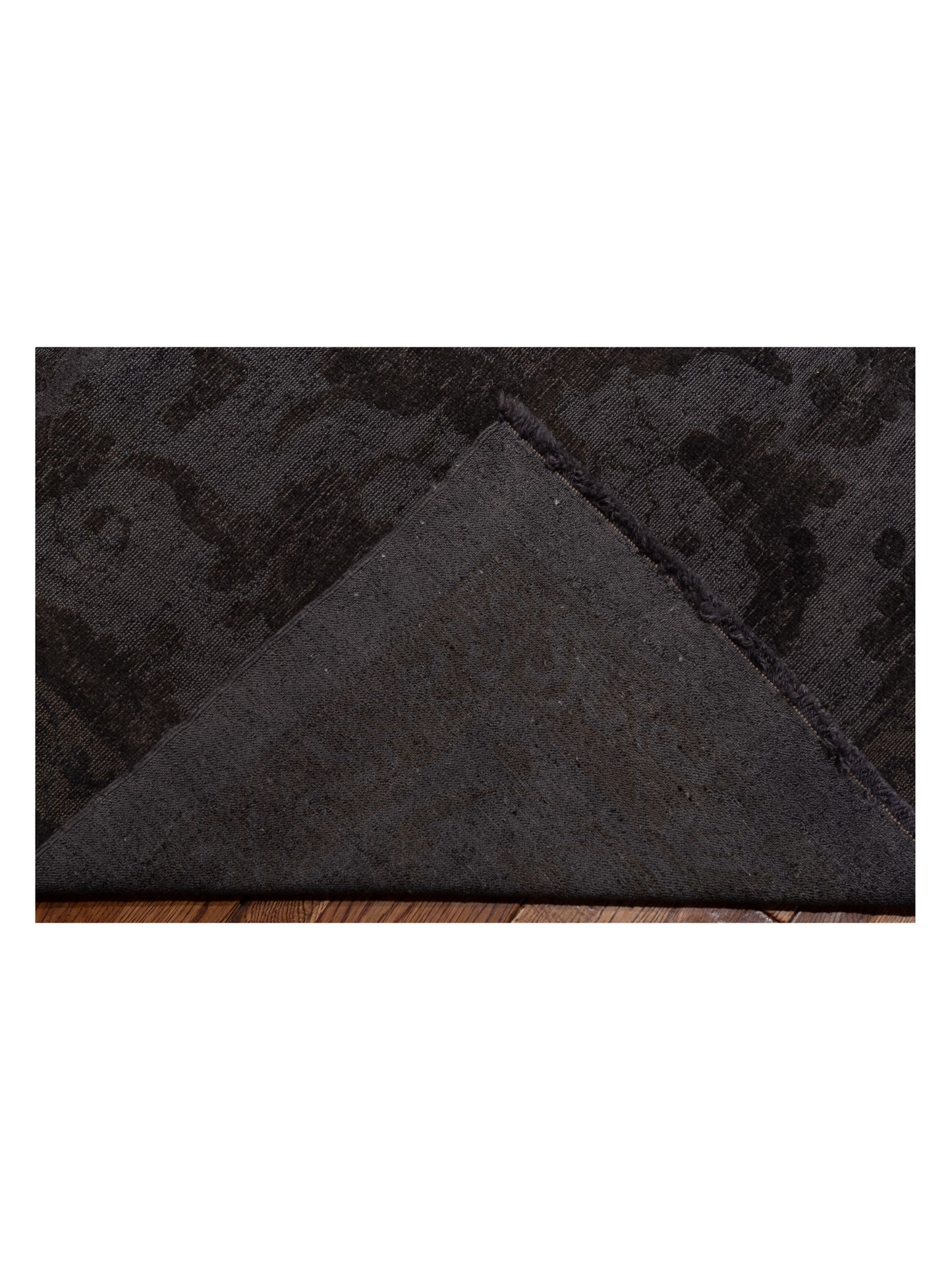 Pasha Color Bouquet 110461 Charcoal Charcoal Transitional Hand Knotted Rug