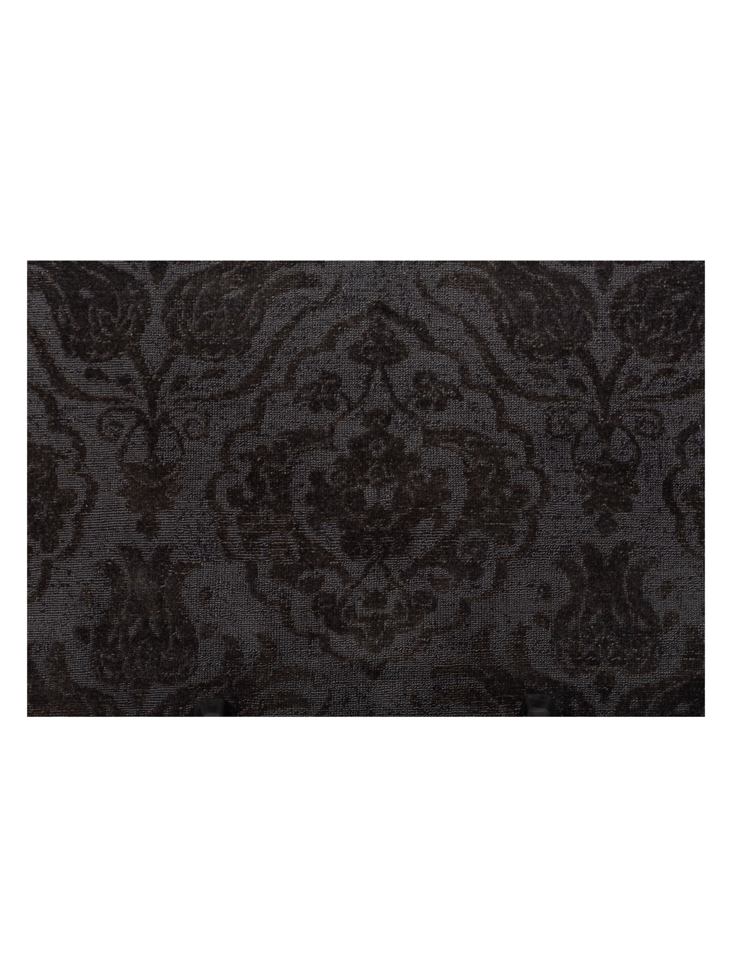 Pasha Color Bouquet 110461 Charcoal Charcoal Transitional Hand Knotted Rug