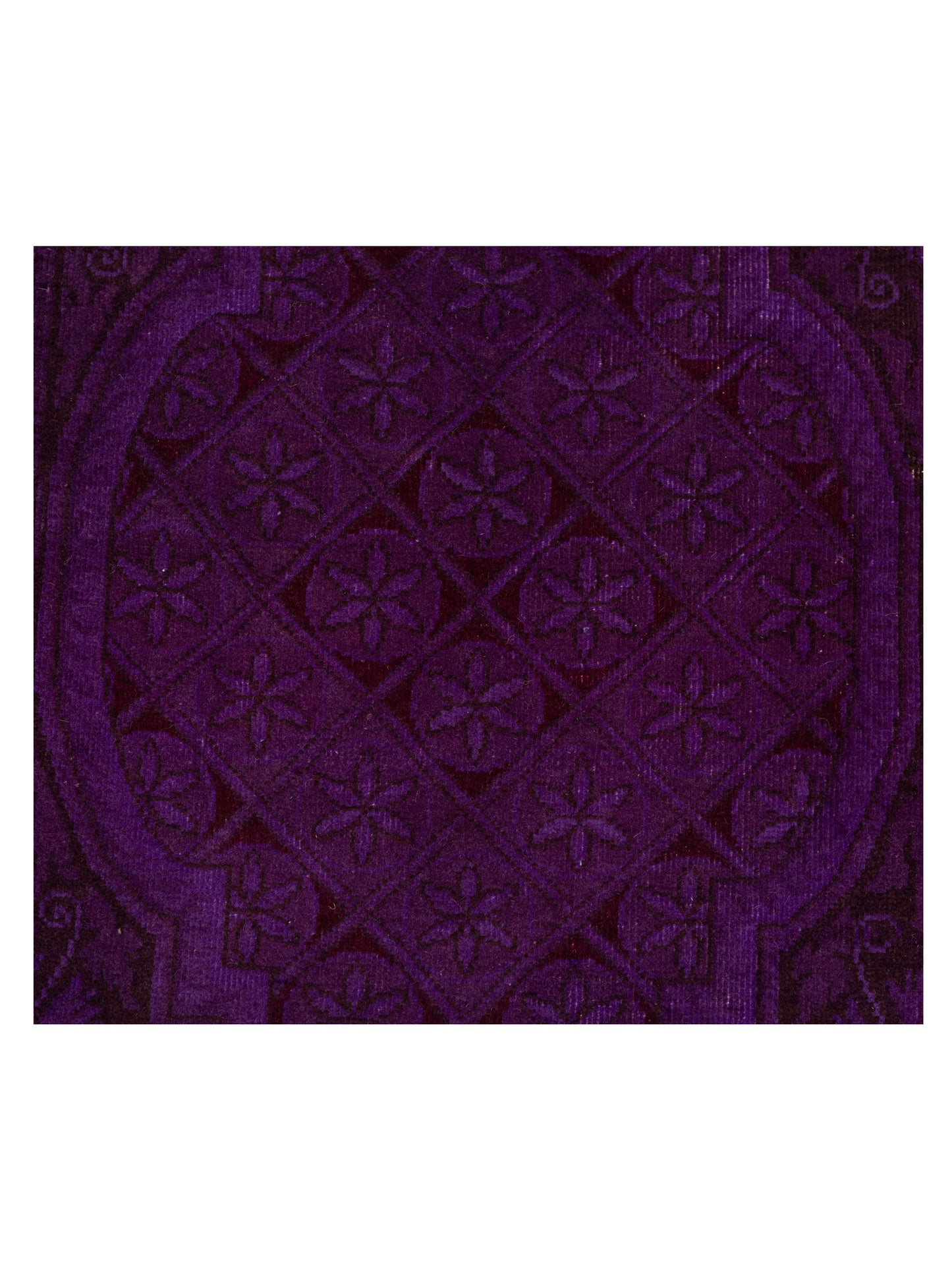 Pasha Vintage 110499 Purple  Contemporary Hand Knotted Rug