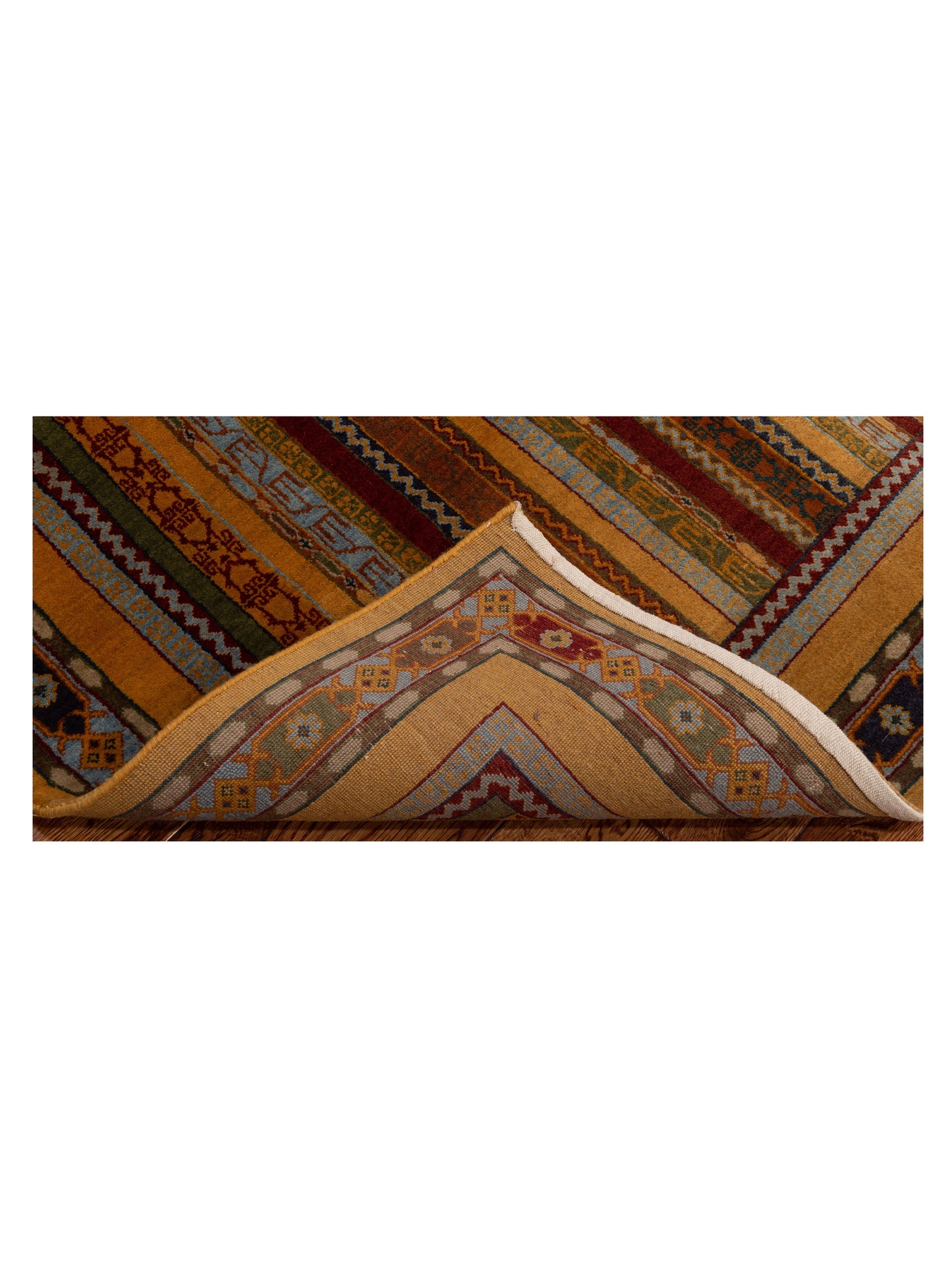 Rajpur Shawl 110853 Multi  Tribal Hand Knotted Rug